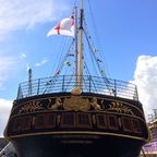 Britisches Museumschiff in Bristol – Großbritannien